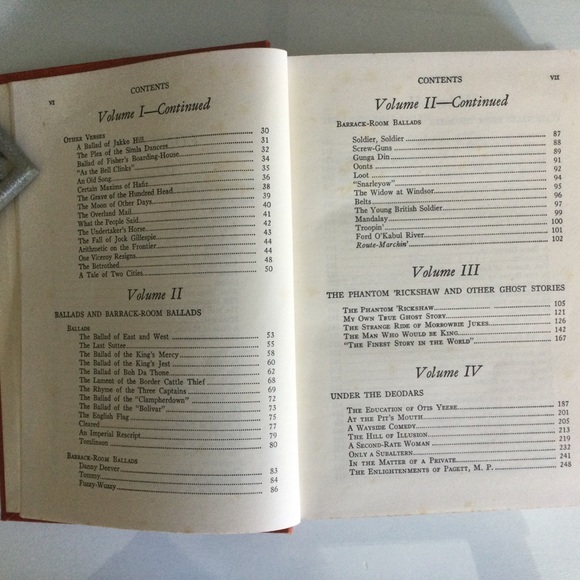 Antique Poetry Book The Works of Rudyard Kipling - Picture 7 of 9